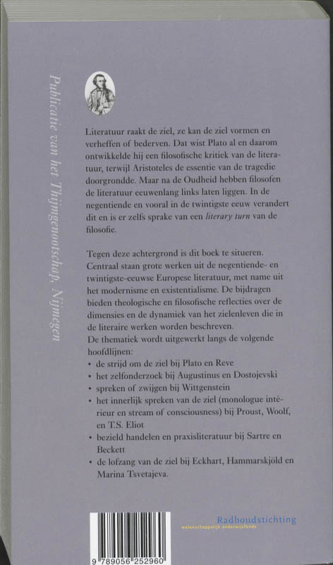 De ziel in de literatuur / Annalen van het Thijmgenootschap / 97.1 achterkant