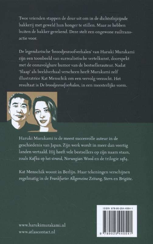 De broodjesroofverhalen achterkant