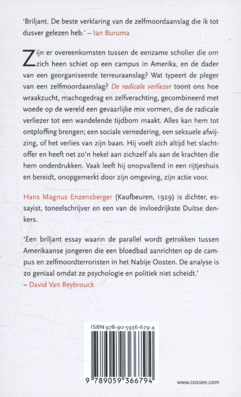 Cossee Essay 3 -   De radicale verliezer achterkant