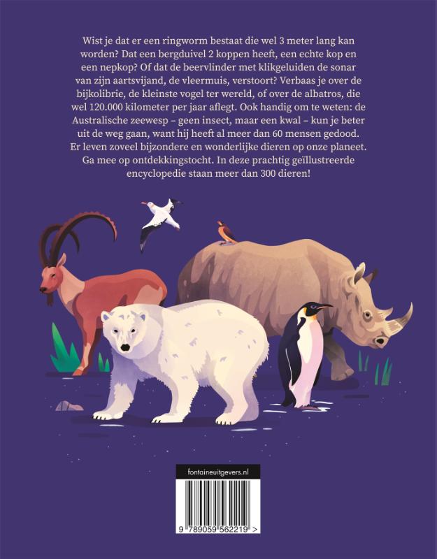 Van albatros tot zebra achterkant