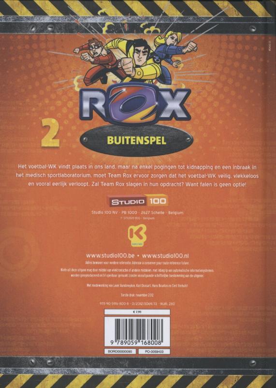Buitenspel / Rox / 2 achterkant