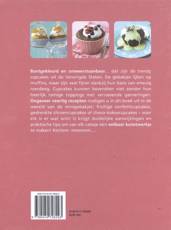 Fun Cooking - Cupcakes achterkant