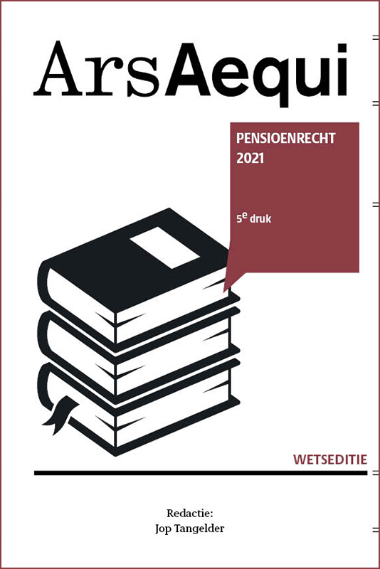 Pensioenrecht 2021 / Ars Aequi Wetseditie