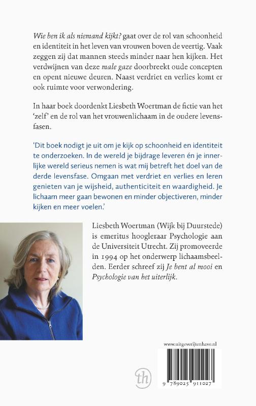 Wie ben ik als niemand kijkt? achterkant