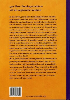 Recepten van Italiaanse osteria's achterkant