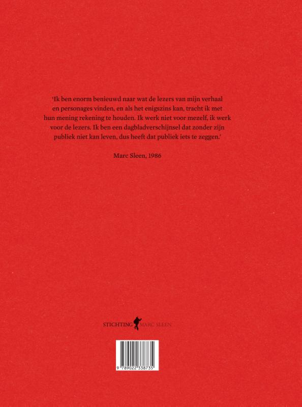 De eeuw van Marc Sleen achterkant