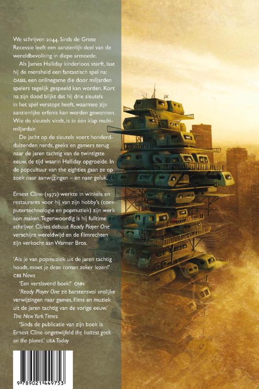 Ready player one achterkant