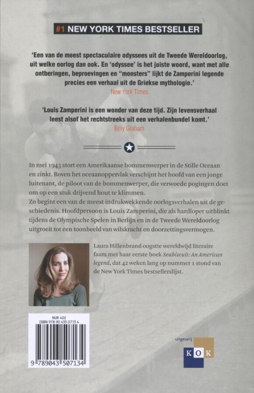 De Zamperini legende achterkant