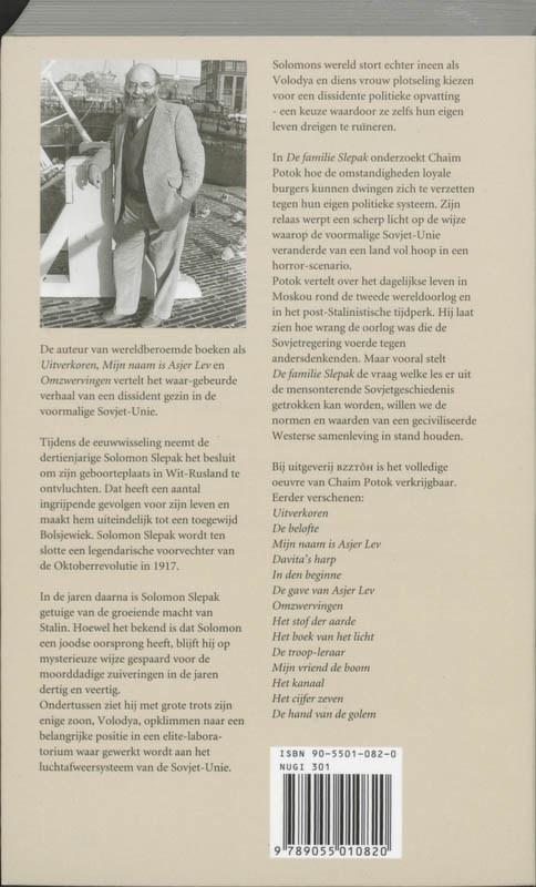 Familie Slepak Pap achterkant