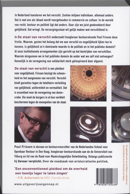 De staat van verschil achterkant