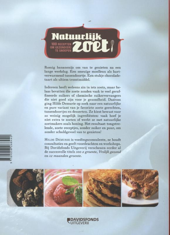 Natuurlijk zoet! achterkant