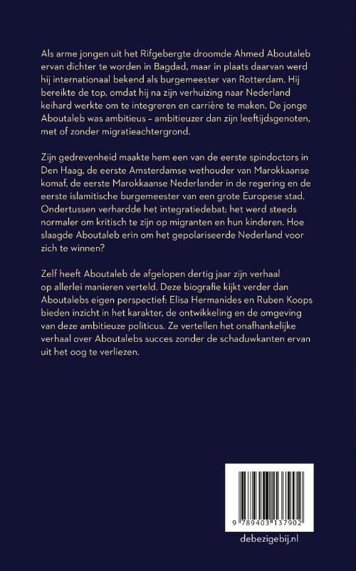 Ahmed Aboutaleb achterkant