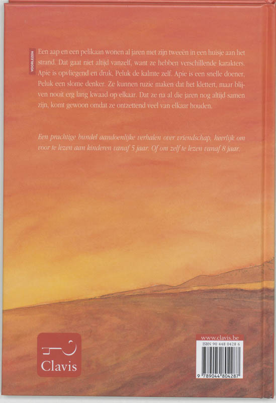 Apie En Peluk achterkant