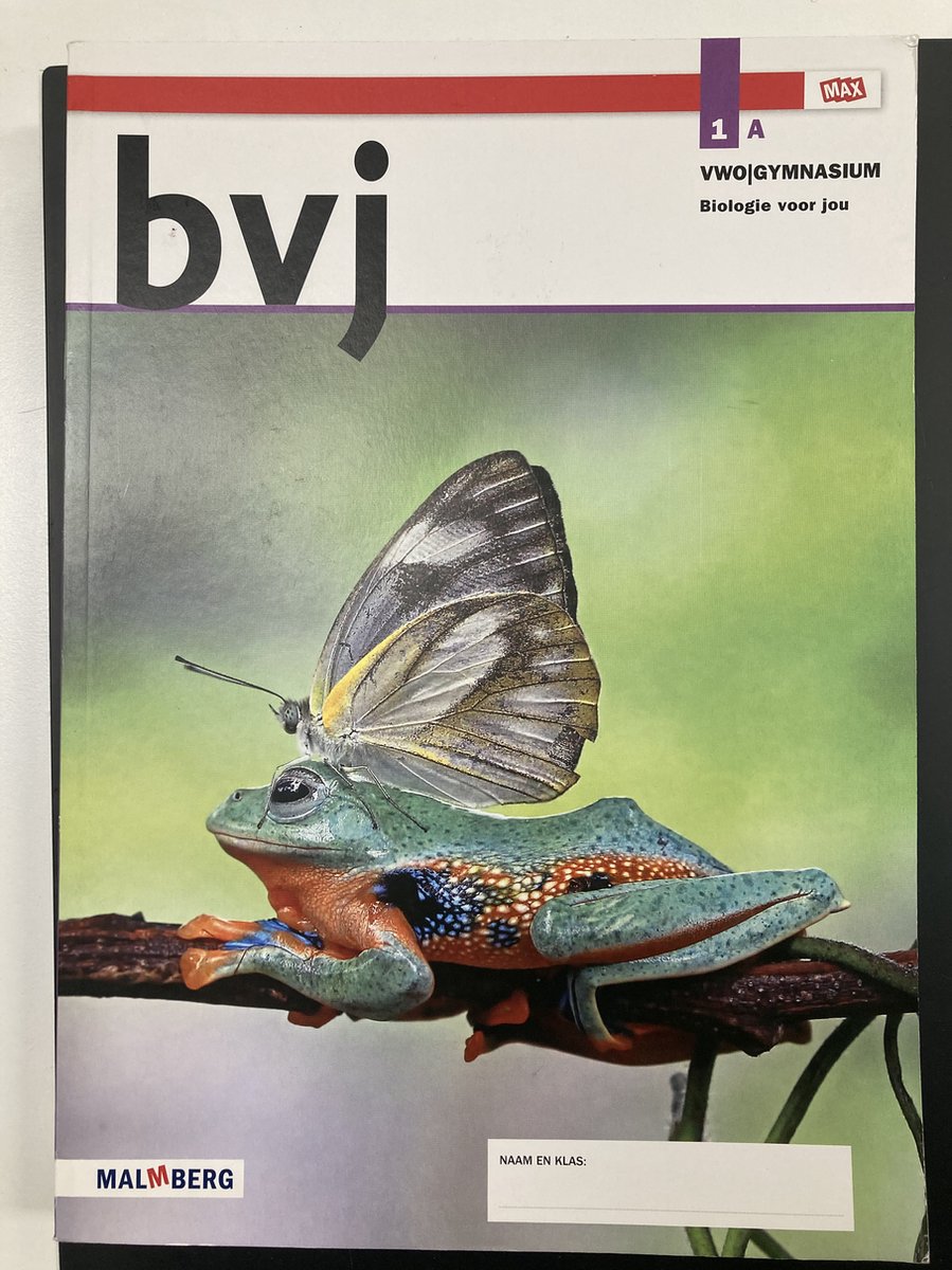 Biologie voor jou 1a VWO/GYMNASIUM
