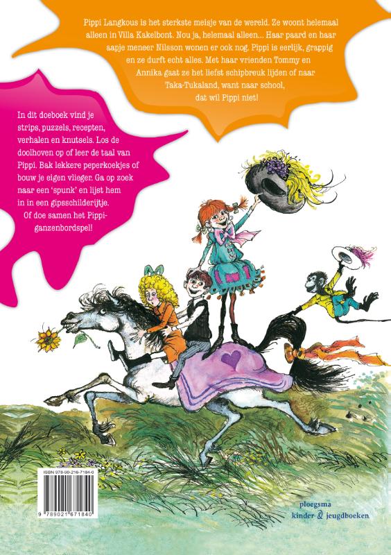 Dit grote Pippi doeboek achterkant