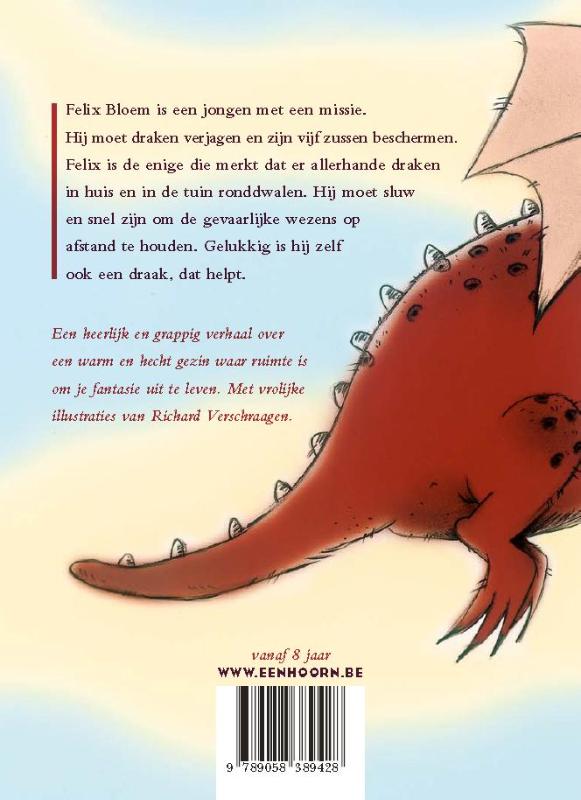 Drakentanden doen geen pijn achterkant