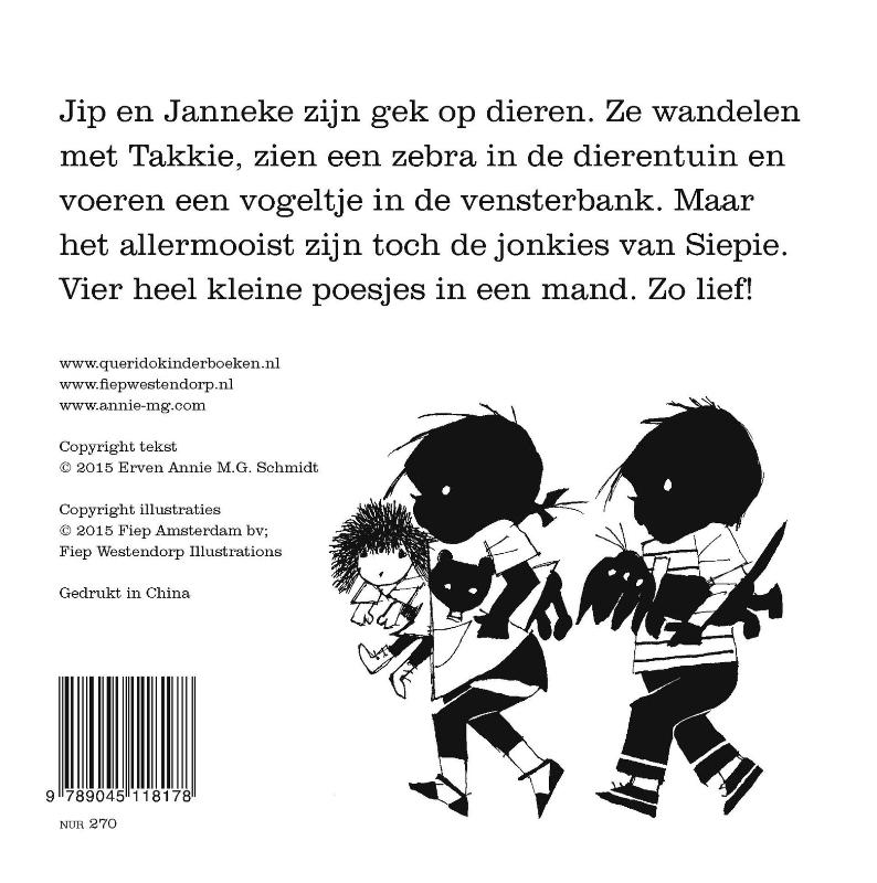 Dierenvrienden / Jip en Janneke achterkant