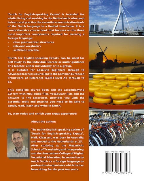 Dutch For Expats achterkant