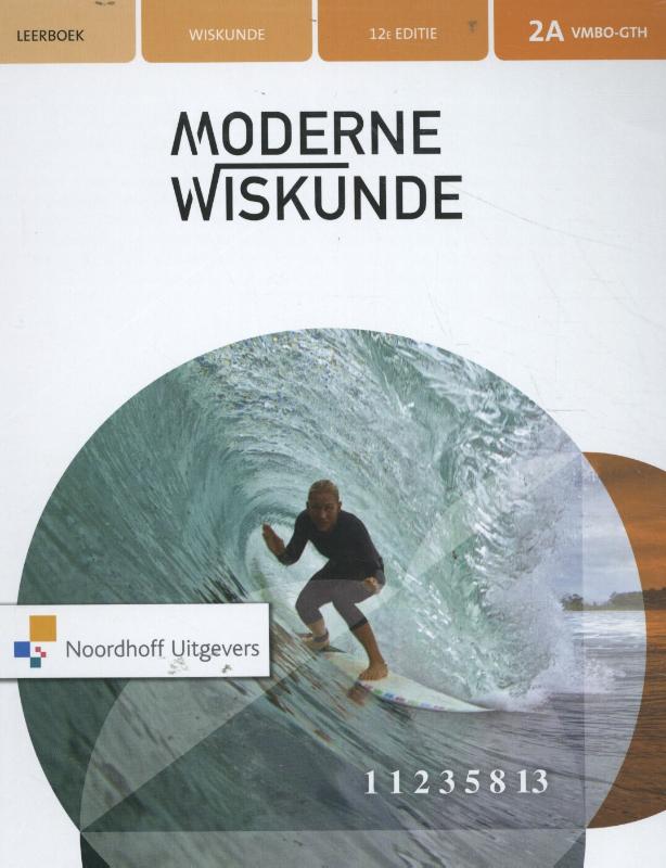 Moderne Wiskunde 2a vmbo-gt/havo leerboek