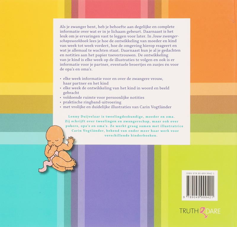Jouw Zwangerschapsweekboek achterkant