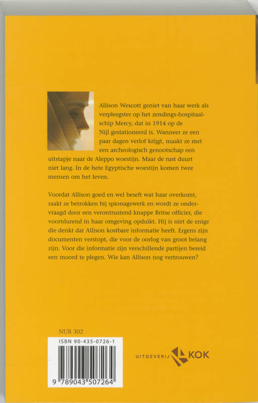 Onder De Woestijnhemel achterkant