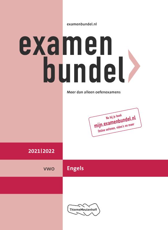 Examenbundel Engels vwo 2021/2022