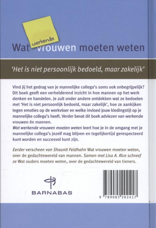 Wat werkende vrouwen moeten weten over hun mannelijke collega's achterkant