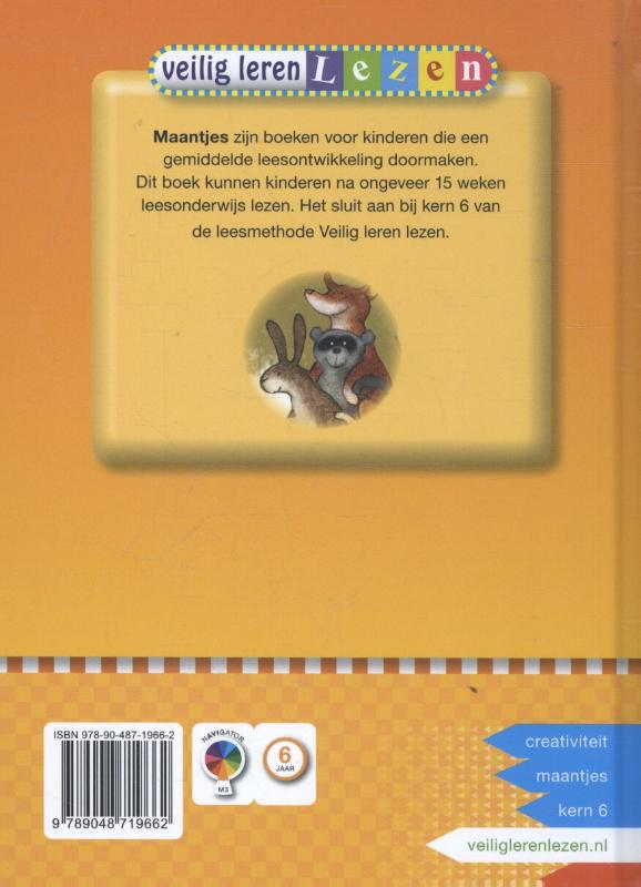 Veilig leren lezen - Het bos bij Jos is top AVI M3 achterkant