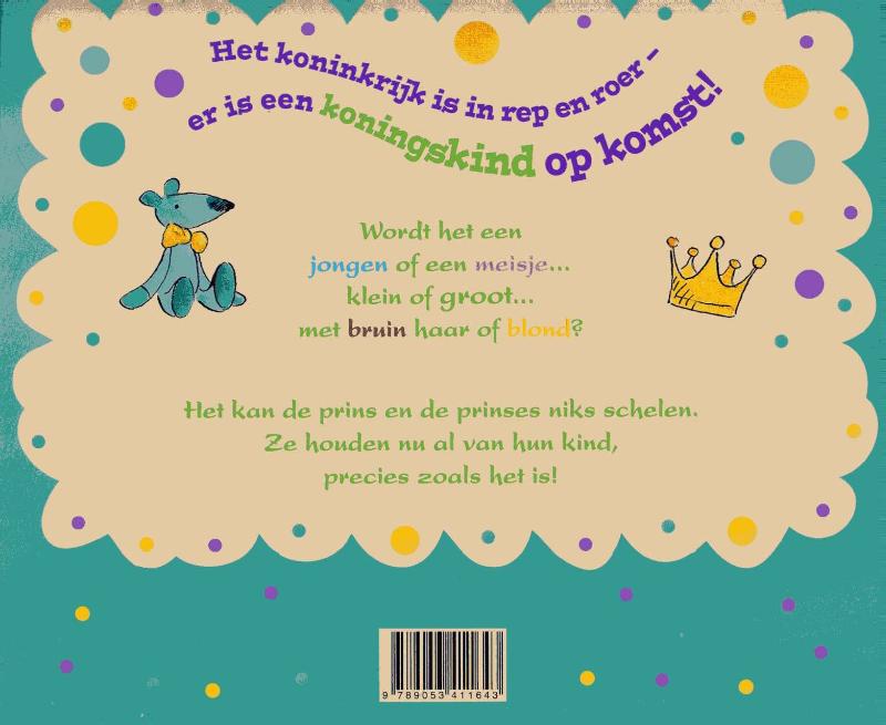 Het koningskind achterkant