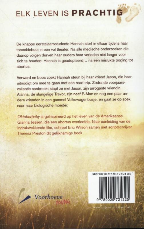 Oktoberbaby achterkant