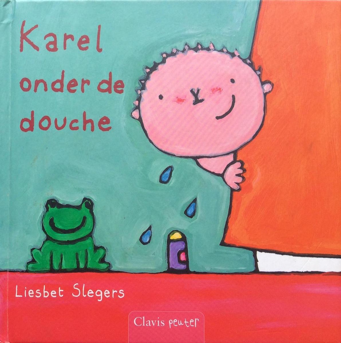 Karel onder de douche