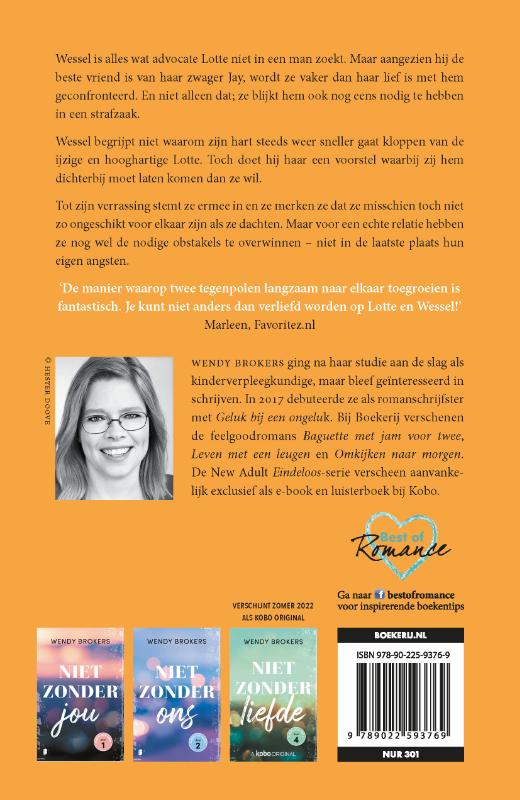 Eindeloos 3 -   Niet zonder mij achterkant