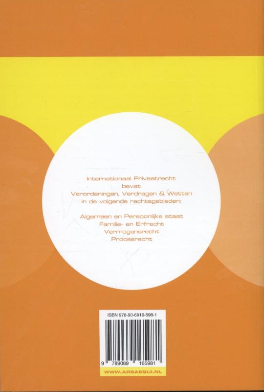 Internationaal privaatrecht / 2015/2017 / Ars Aequi Wetseditie achterkant
