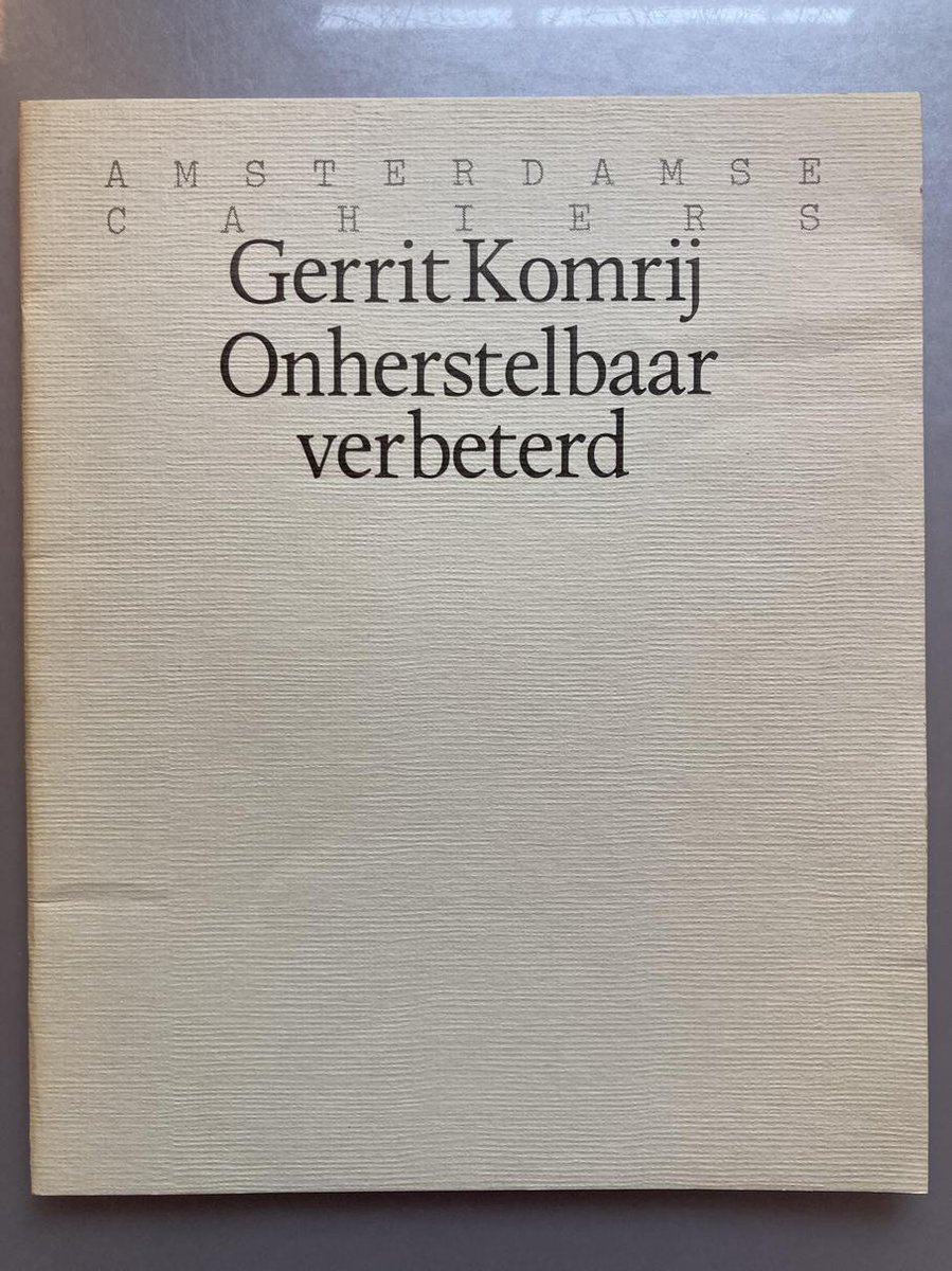 Onherstelbaar verbeterd