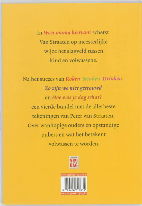 Weet mama hier van? achterkant