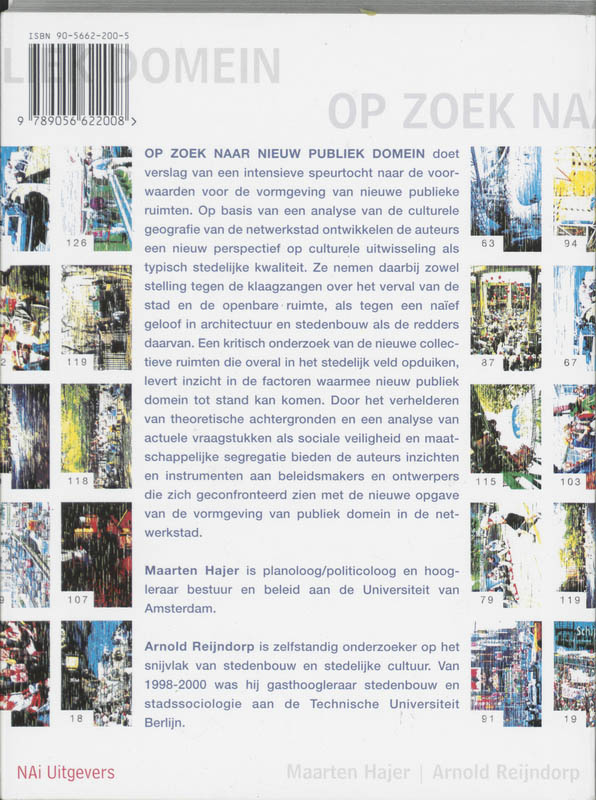 Op zoek naar nieuw publiek domein achterkant