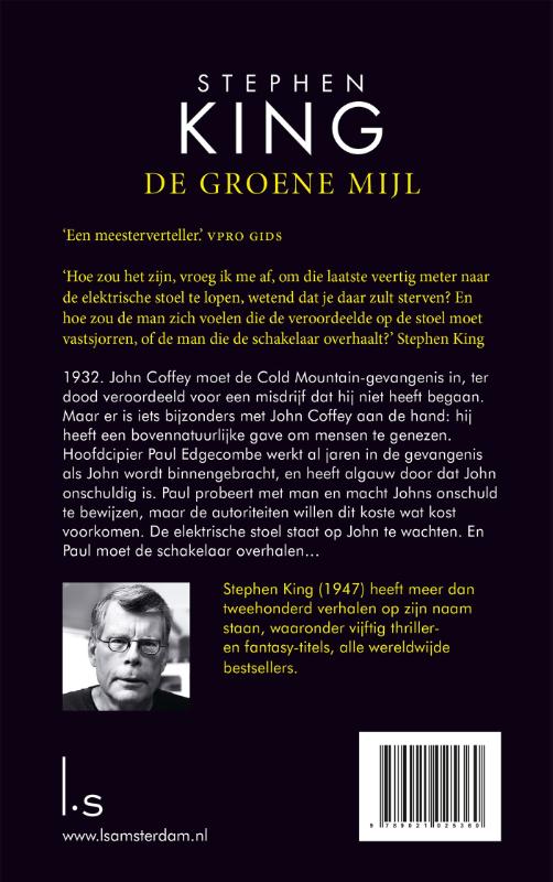 De groene mijl achterkant