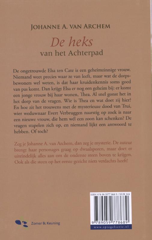 De heks van het achterpad / Spiegelserie achterkant