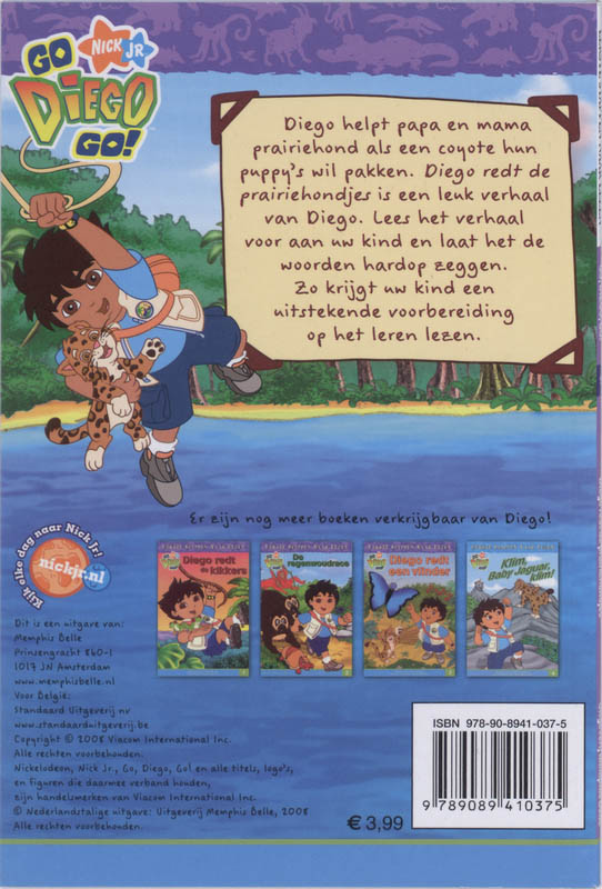 Diego / Diego redt de prairiehondjes / Diego / 5 achterkant