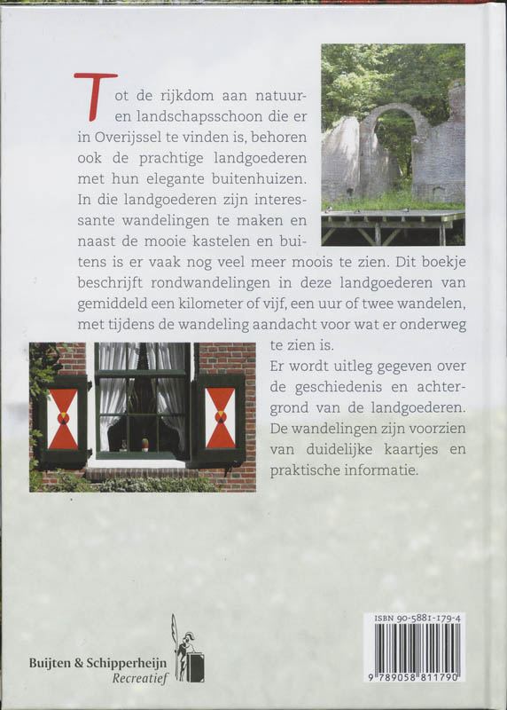 Wandelen in Overijsselse Landgoederen achterkant