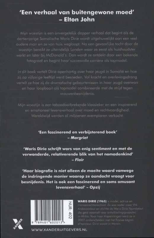 Mijn woestijn achterkant