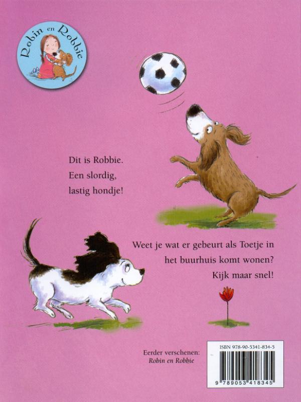 Robbie Is Verliefd achterkant