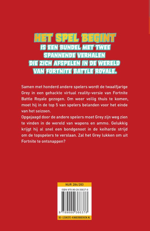 Fortnite - Het spel begint / Gevangen in Battle Royale / 1 achterkant