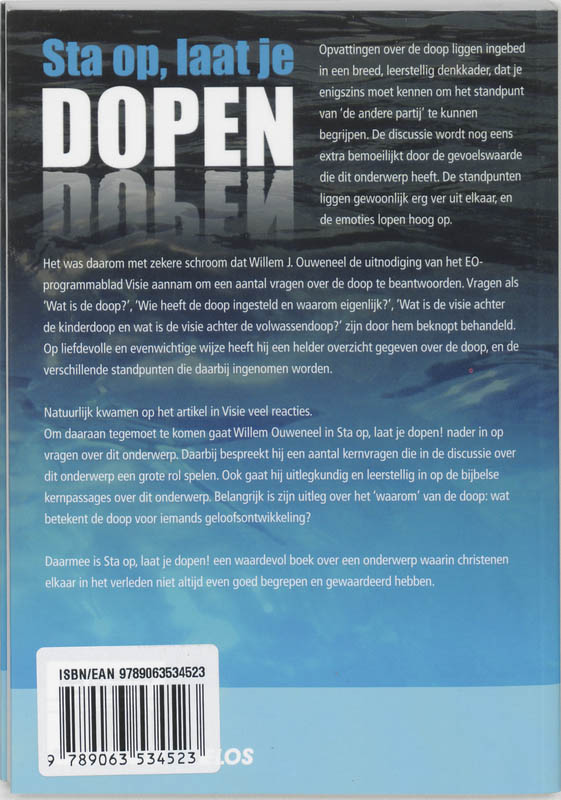 Sta op, laat je dopen / Telos achterkant
