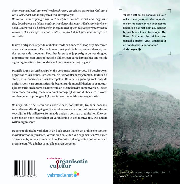 De corporate tribe achterkant