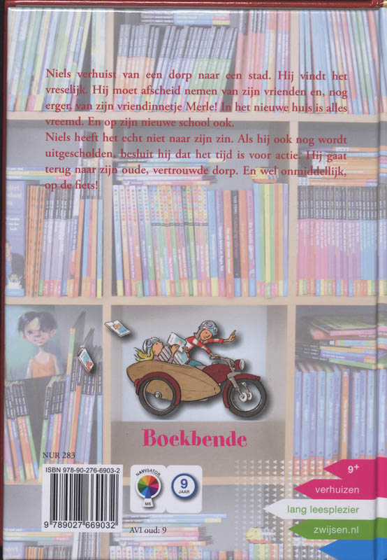 Boekbende - En hier is... Niels! achterkant