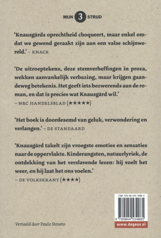 Mijn strijd 3 -   Zoon achterkant