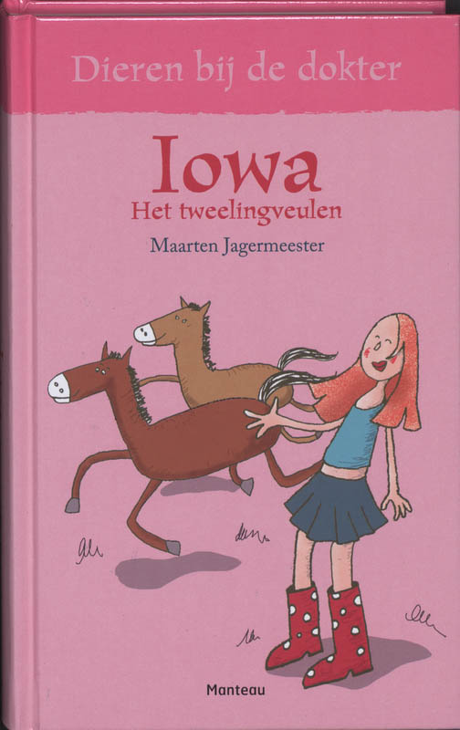 Iowa het tweelingveulen / Dieren dokter