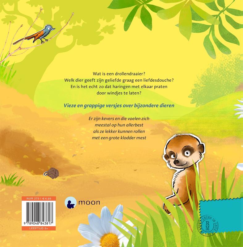 De drollendraaier achterkant