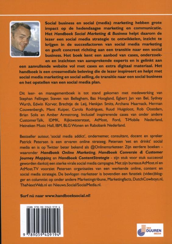 Handboek social marketing & business achterkant